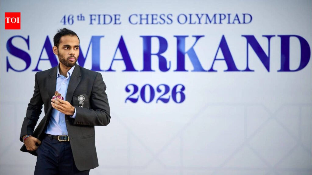 Chess Olympiad Round 4: Arjun Erigaisi picks first win of tournament; India’s winning juggernaut rolls on | Chess News