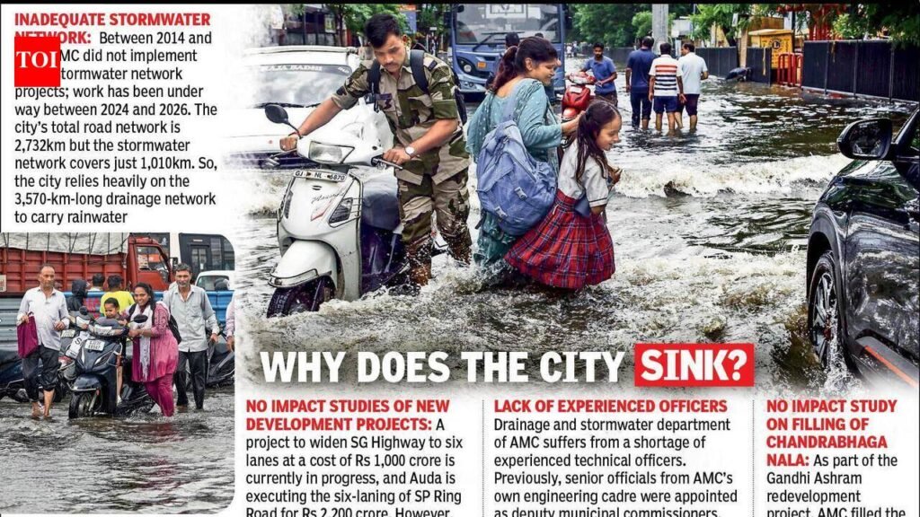 Ahmedabad: Rs 2,000 crore spent on stormwater lines seems like a sunk cost | Ahmedabad News