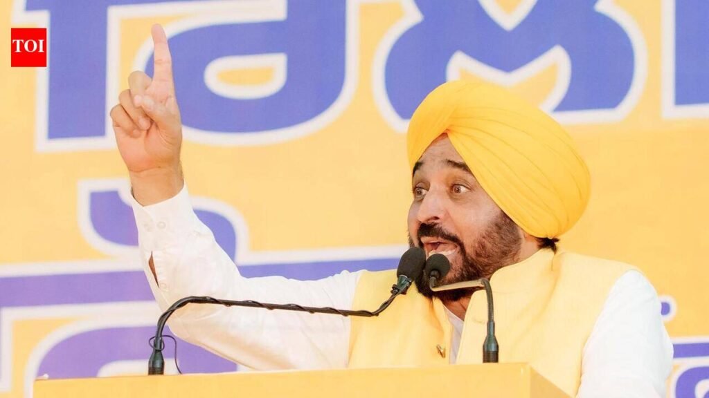 How can BJP, responsible for deaths of 750 farmers, seek votes in Punjab: CM Mann | Chandigarh News