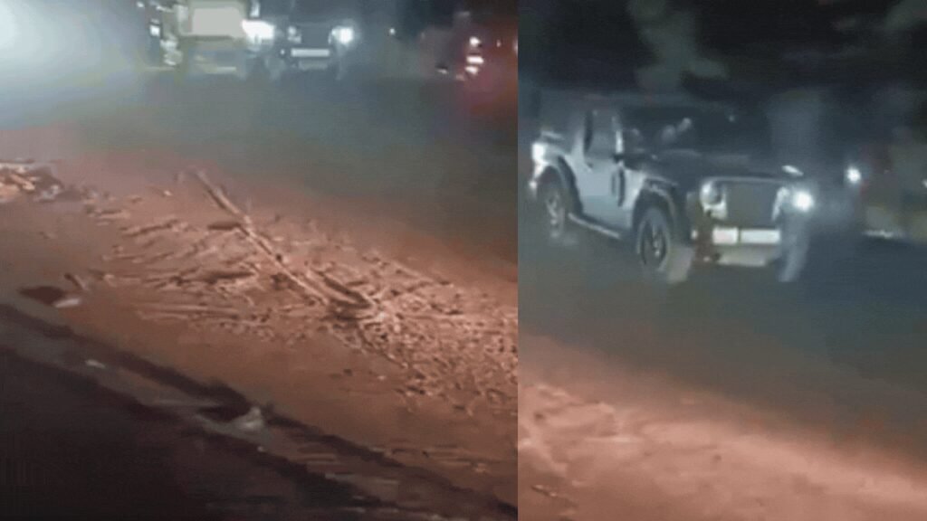 Friends thrash Thar driver, he rams SUV into their cab in Gurgaon | Gurgaon News