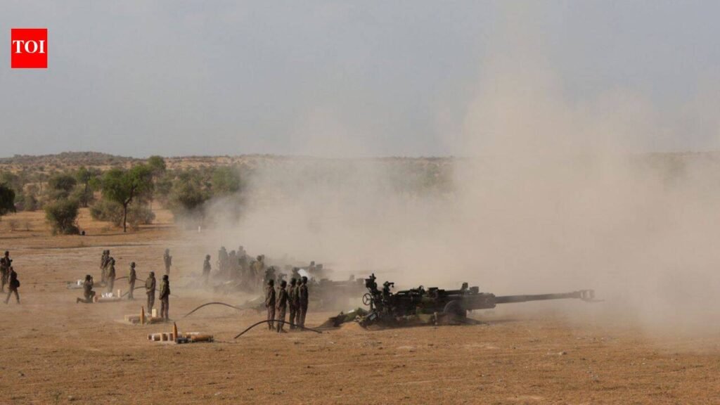 Yudh Abhyas 2026: M777 howitzers roar as Indian, US forces showcase firepower in Rajasthan