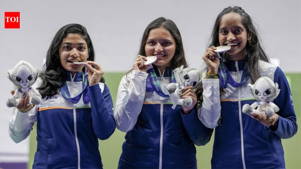 Asian Games 2026 Day 1: India open medal account with two shooting silvers as hockey, cricket and MMA shine | Asian Games 2026 News