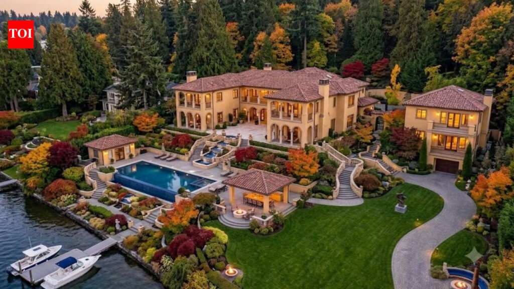 Washington couple spent nearly two decades and $50 million creating a resort-style retreat on 2.3 acres of Lake Washington; the two-home waterfront compound now asks $71 million