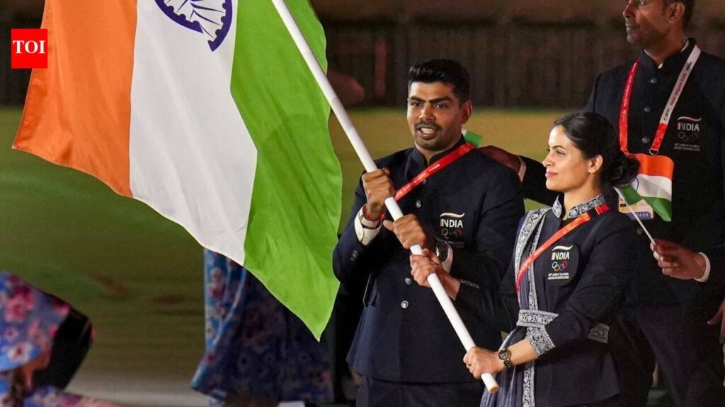 Manu Bhaker wore borrowed kit at Asian Games opening ceremony after ceremonial attire didn’t fit | Asian Games 2026 News