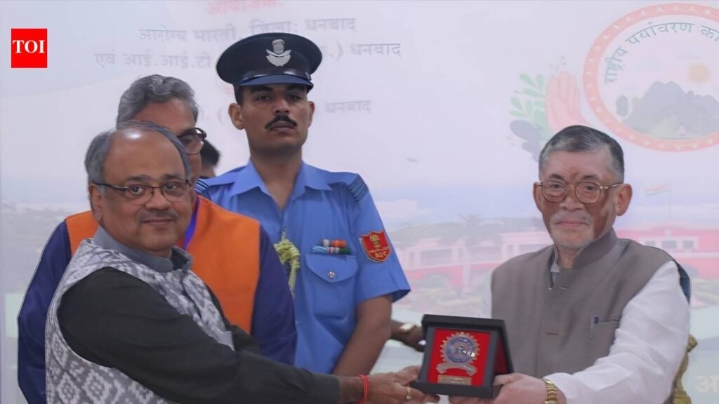Governor urges sustainable living to address environment, health challenges | Ranchi News