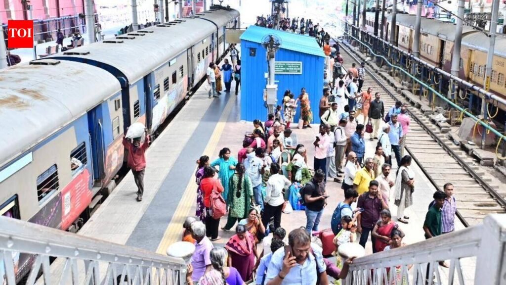 Stopgap amenities to aid disabled at Egmore,Tambaram railway stations | Chennai News