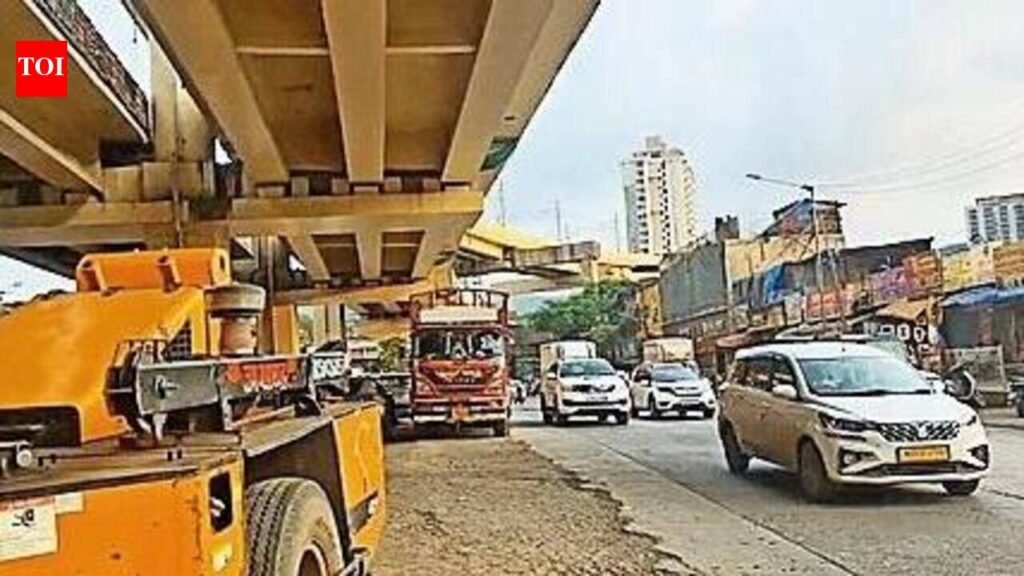 Man suffers serious head injuries after cement block from Metro 9 work site falls on him | Mumbai News