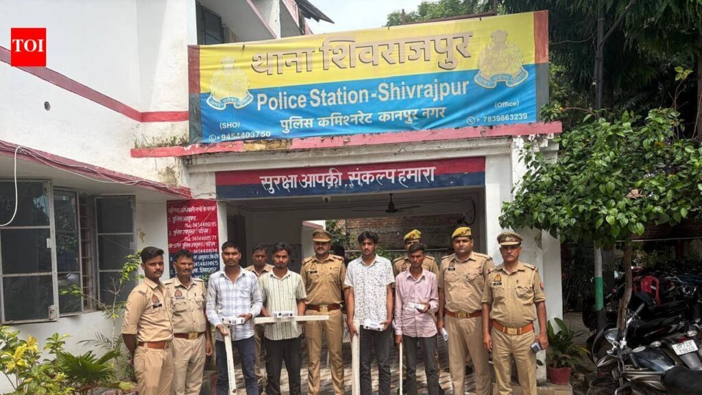 Five arrested for robbing Rs 4.31 lakh from goat trader | Kanpur News