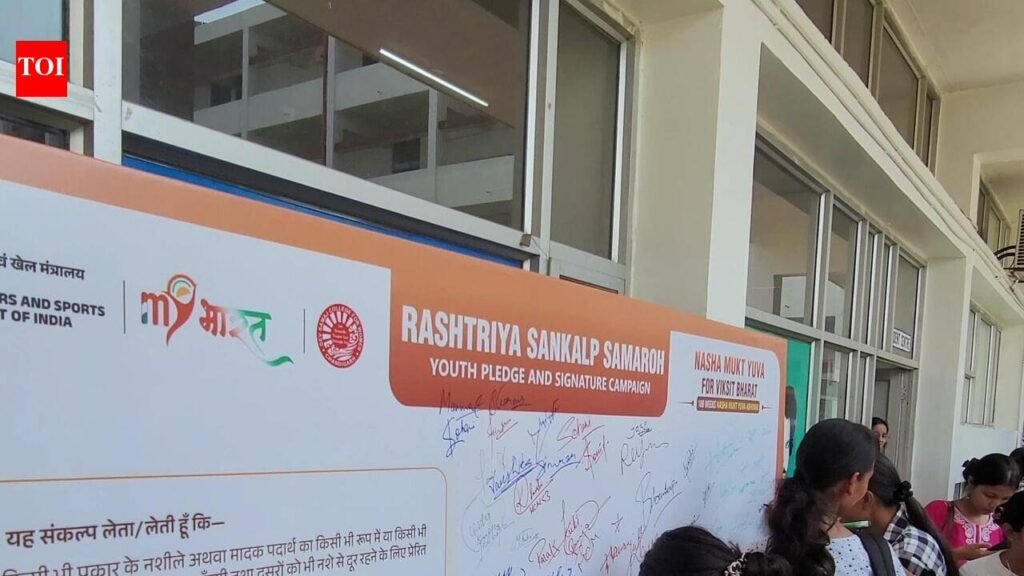 212 youths join anti-drug pledge campaign | Chandigarh News