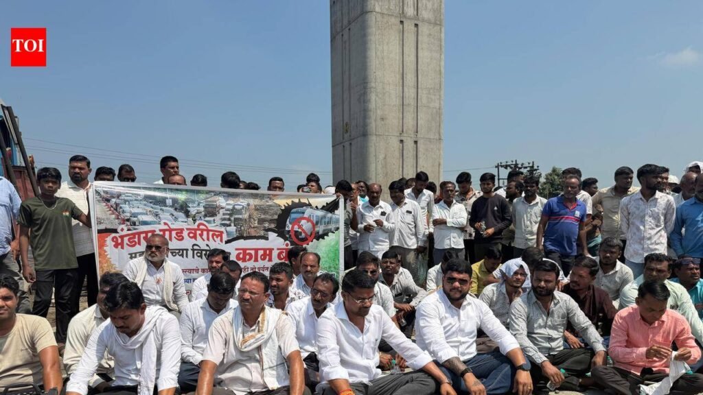 Construction leads to traffic woes on Bhandara Road | Nagpur News