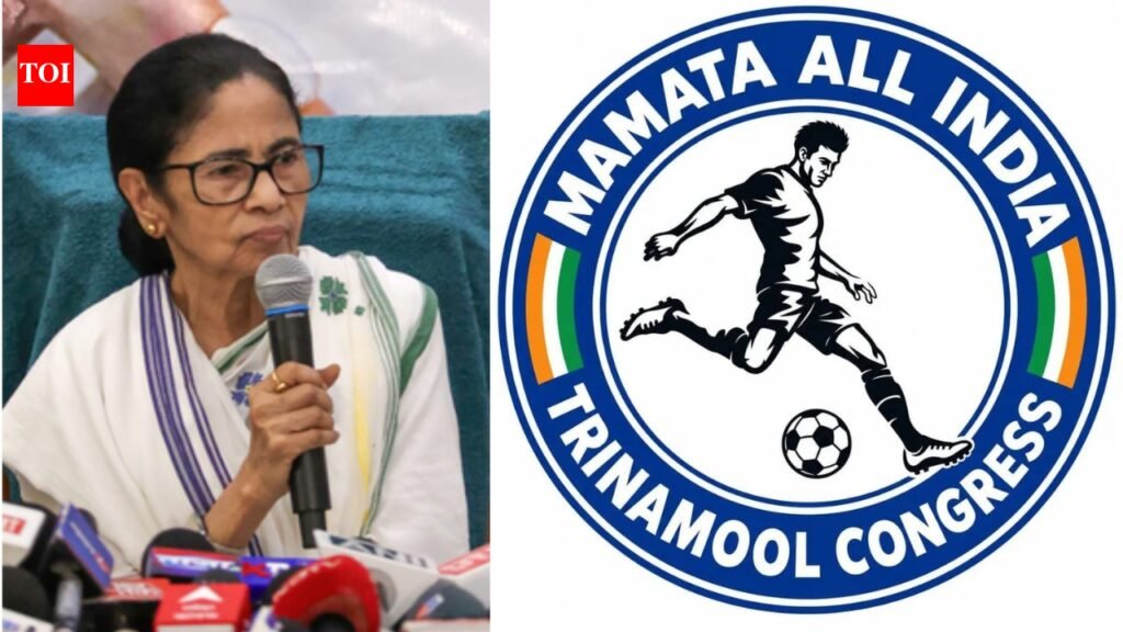 New name, new symbol, new battle: Mamata Banerjee camp unveils ‘football player’ logo | Kolkata News