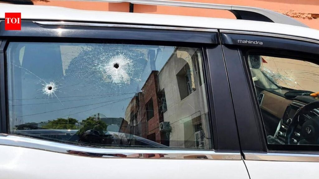 2nd-hand bulletproof SUV saves 6 from firing near Gohana court | Chandigarh News