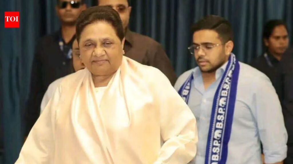 The ‘chosen one’ for a role in BSP is Ishan: Mayawati’s latest U-turn in ongoing family drama | India News