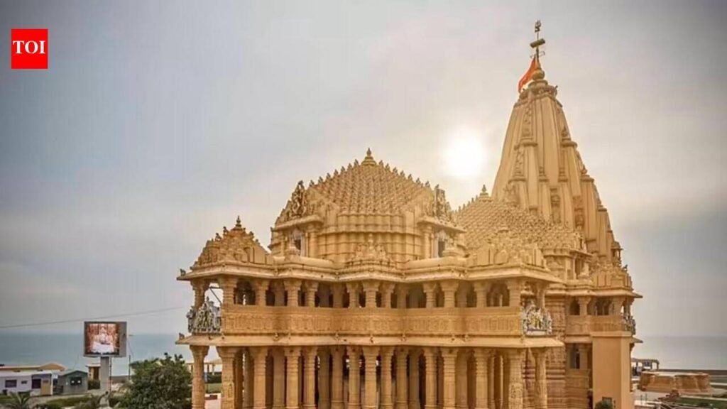 Threat email triggers security search at Somnath Temple | Rajkot News