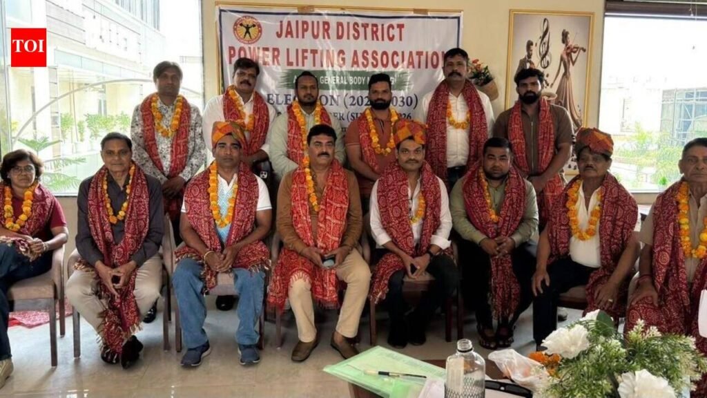 Jaipur District Powerlifting Association elections held; Satyendra Singh Rathore elected unopposed as president, Ashwani Khandelwal as secretary | Jaipur News