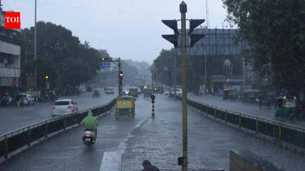 Light evening showers drench Ahmedabad | Ahmedabad News