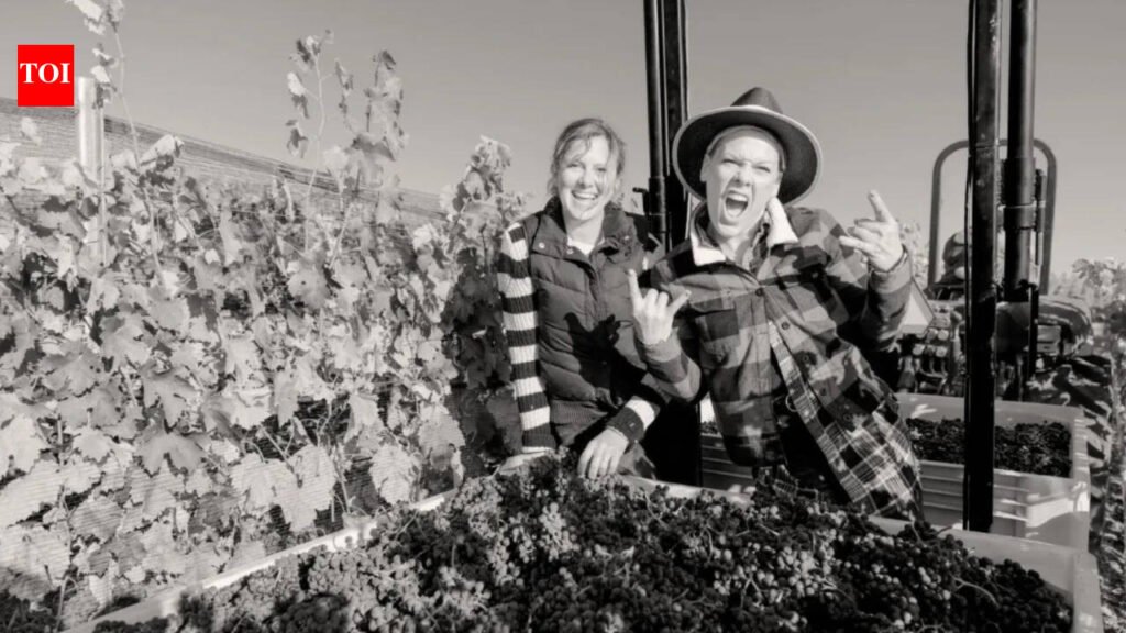 In 2013, Pink paid nearly $9 million for a 200-acre California ranch with a 10,000-sq-ft home; 13 years later, the estate has become a working organic vineyard producing her Two Wolves wine