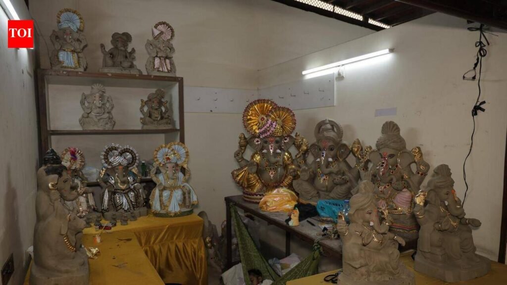 Eco-friendly Ganesh idols fetch Rs 5 crore for Gujarat clay artisans | Ahmedabad News