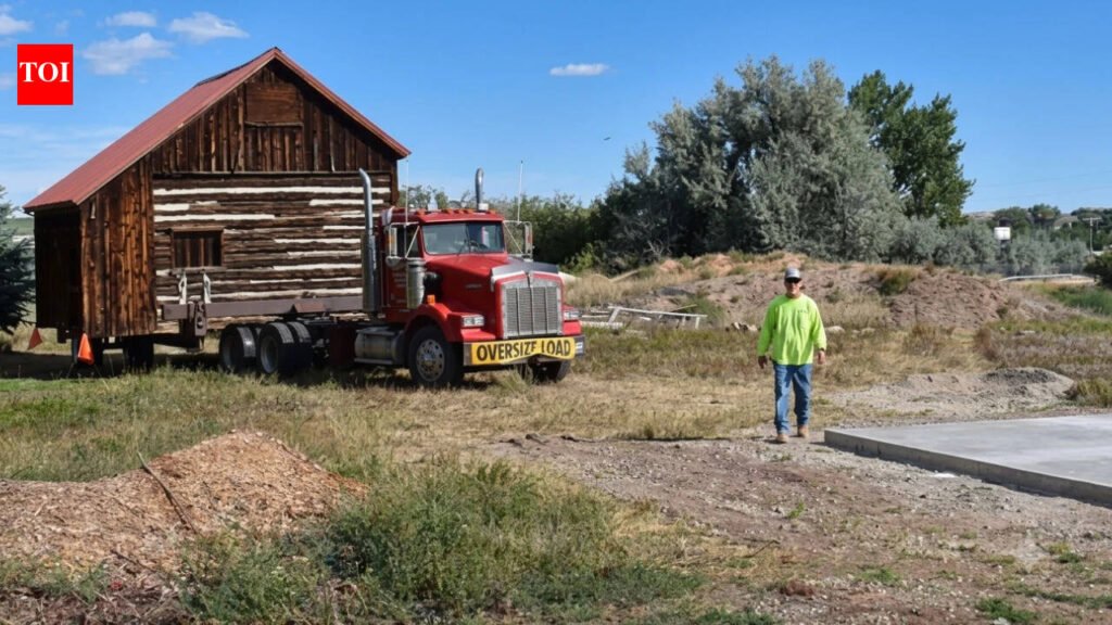 A weathered Wyoming cabin used as a storage shed turned out to be a 140-year-old Chinese laundry; after an eight-year rescue effort, the building has been moved to a museum for restoration