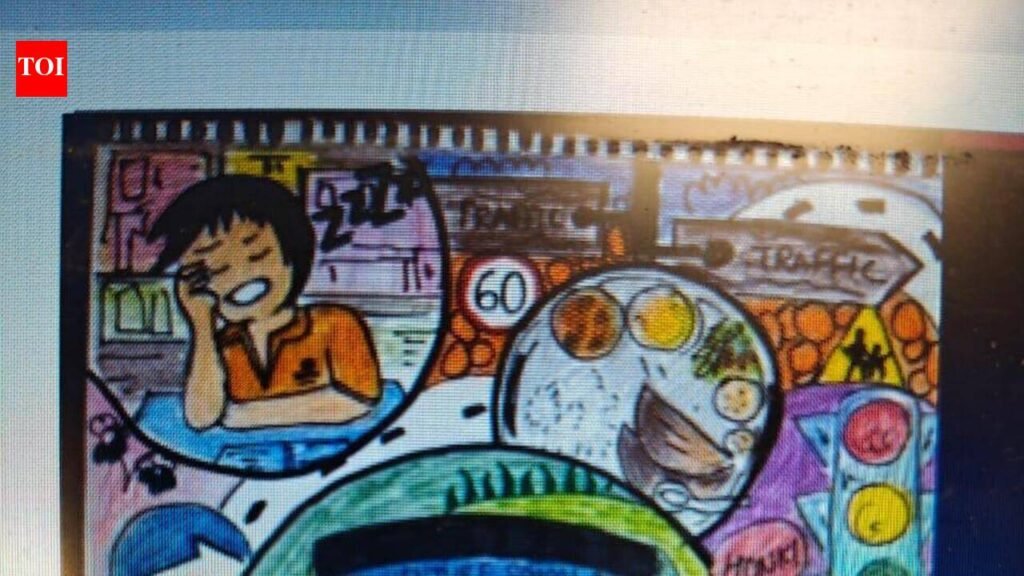 Stuck Forever: School bus speeds drop to 6kmph, students spend 112 mins in traffic everyday | Bengaluru News