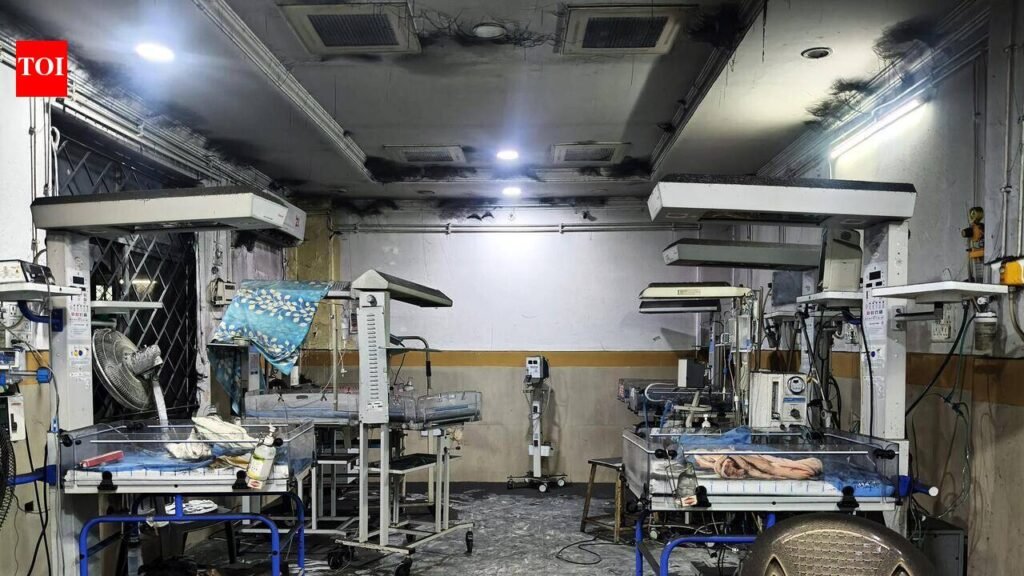 RIMS Adilabad fire: 3 newborns dead, 2 critical | Hyderabad News