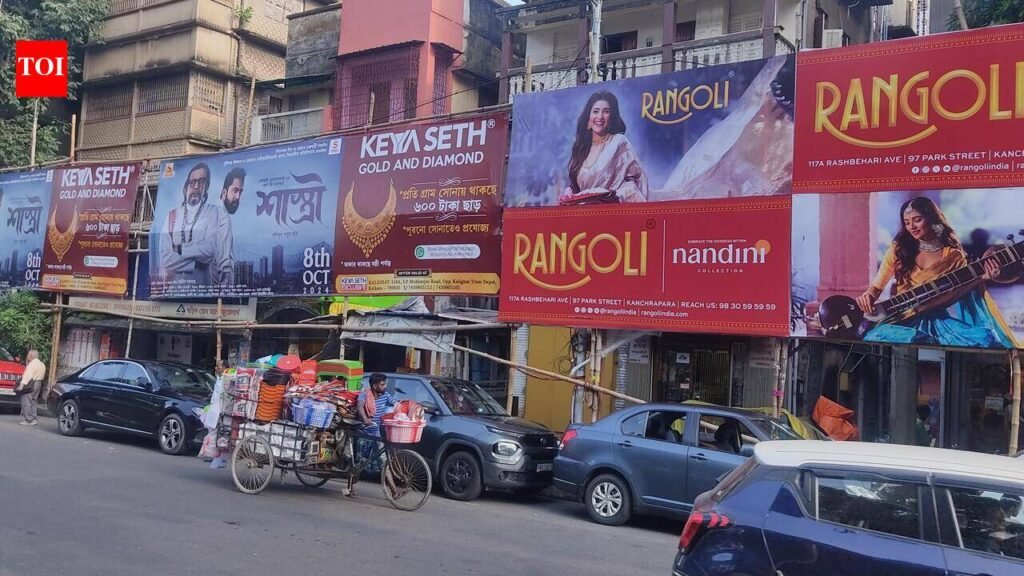 600/sqft a day for LED Durga Puja ads | Kolkata News