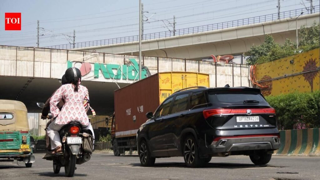 Five years after opening, Noida Sector 71 underpass a patchwork of potholes & rough surfaces | Noida News