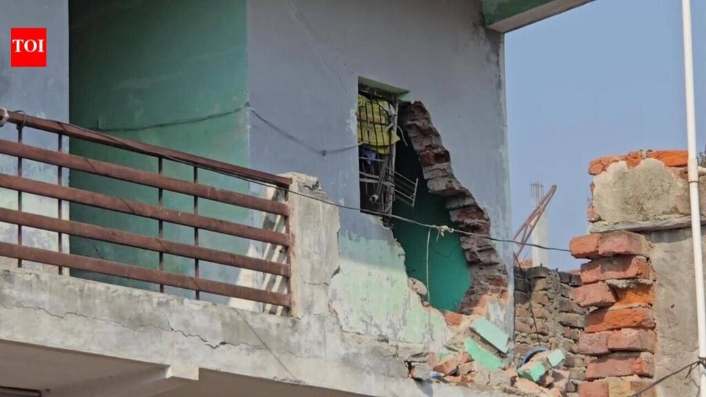 Police demolish gangster Kaushal Chaudhary’s house, clear govt land | Gurgaon News