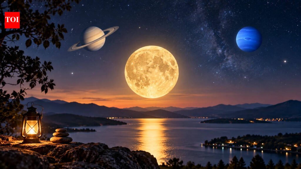 Harvest Moon 2026: Saturn Will Be Nearby, but Can You See Neptune Too?