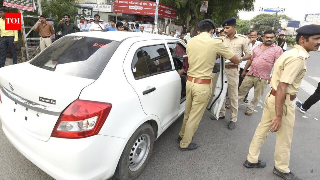 Numberplate crackdown: Cops lodge 18k cases in 20 days across Gujarat | Ahmedabad News