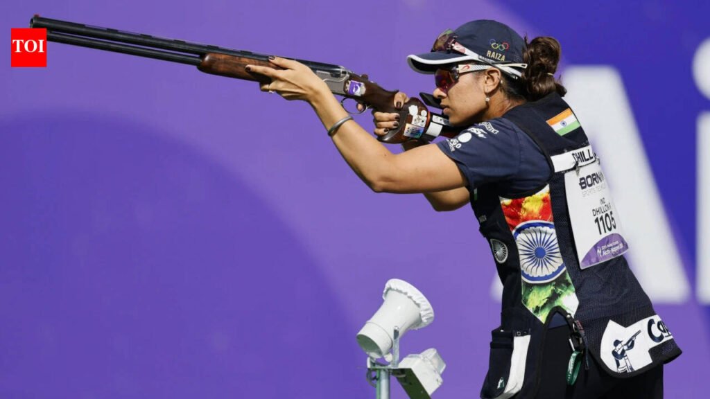 India win bronze in women’s skeet team event at Asian Games | Asian Games 2026 News