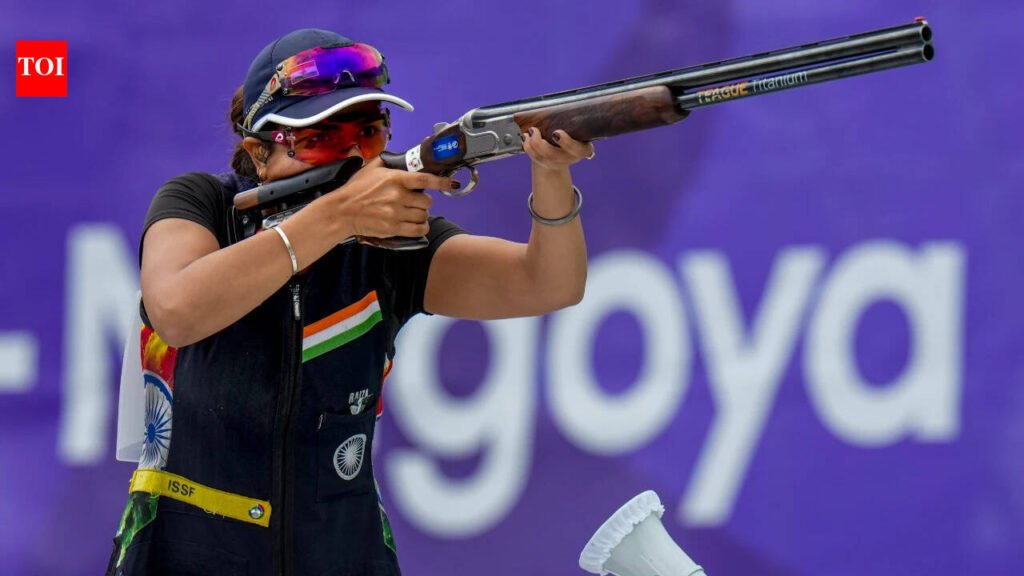 Raiza Dhillon falls short of another medal, finishes fourth in women’s skeet final | Asian Games 2026 News