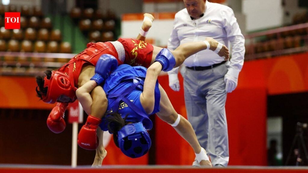Asian Games: Roshibina Devi enters Wushu final, to face China’s Zhang Xiaoyu in gold medal match | Asian Games 2026 News