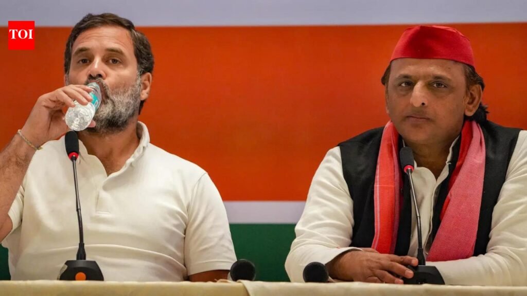 ‘UP ke ladke’ in for political ‘brawl’? SP, Congress spar over who can beat BJP in 2027 | India News