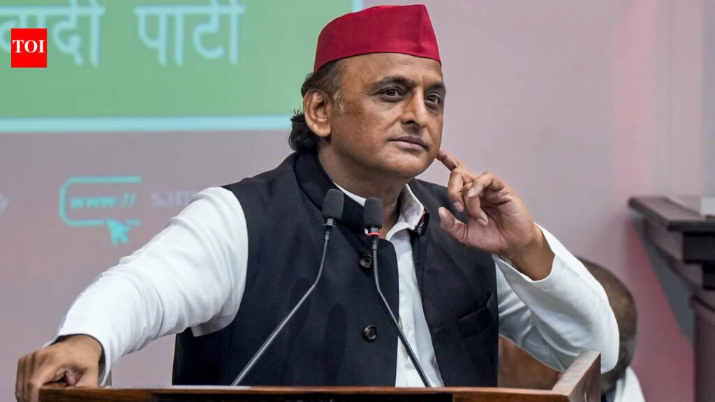 Akhilesh Yadav: ‘Governments formed amid lapses unconstitutional’: Akhilesh Yadav attacks EC over reported internal dissent on SIR | India News