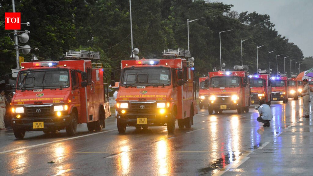 CM flags off 226 firefighting vehicles ahead of Durga Puja | Kolkata News