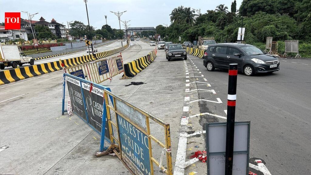 One Porvorim flyover exit reopened after Merces, Divja Circle congestion | Goa News