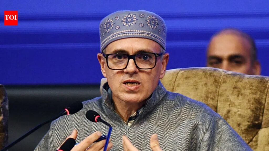 J&K elected govt has no say in book ban: Omar Abdullah | India News