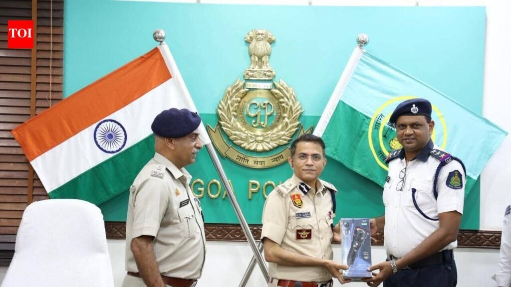 Traffic officers on enforcement duty now equipped with body cameras | Goa News