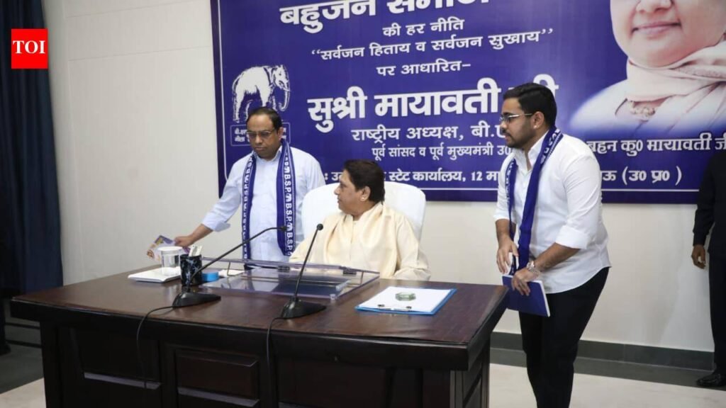 Mayawati appoints Ishan Anand BSP’s new national coordinator | Lucknow News