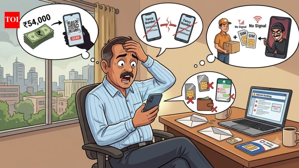 Fancy mobile number trap: Man duped after sharing OTP, KYC details | Bengaluru News