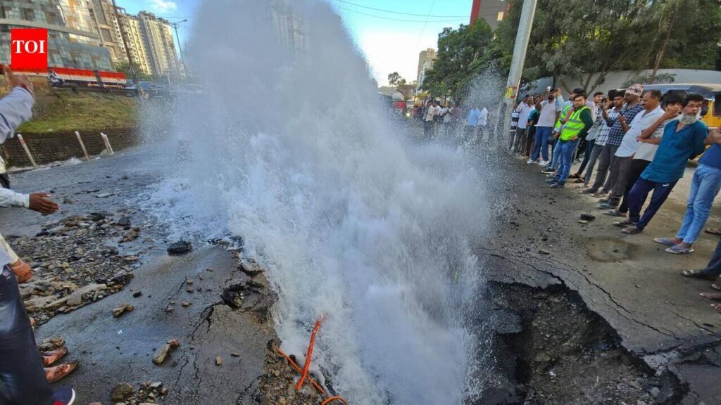 PMC’s 2nd water pipeline fault in a week: Supply to Bhusari Colony, Pashan & Paud Road disrupted | Pune News