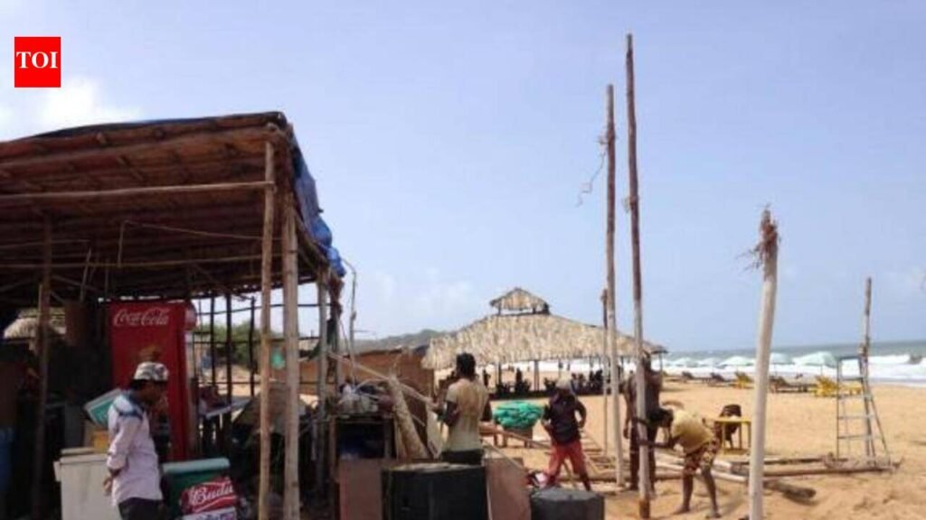 Sun, sand and Wi-Fi: Calangute-Candolim shacks prepare to open next week | Goa News