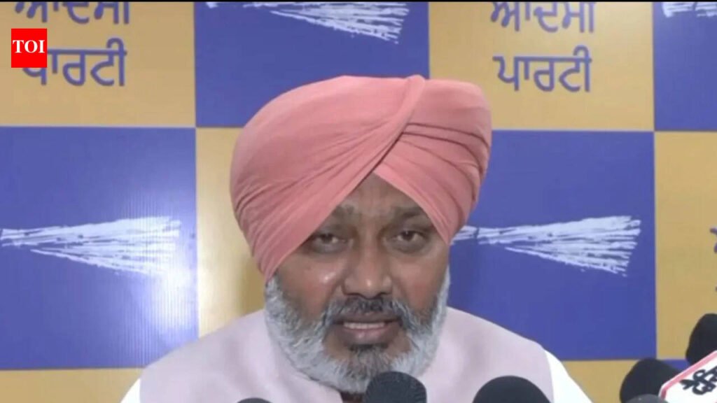 ‘Modiji has weaponised ED’: Punjab Minister Harpal Cheema targets Centre over ED raids in state | Chandigarh News