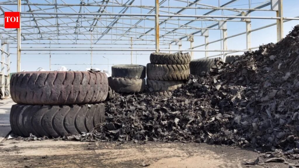 In 2000, California packed 662,700 shredded waste tires beneath an I-880 on-ramp; they cut foundation stress 40%, saved $477,000, and CalRecycle later reported 22 years without repairs or issues