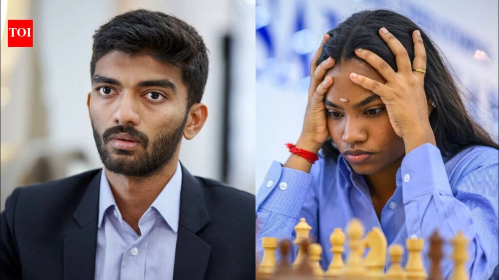 Chess Olympiad Round 8: India miss chance to close in as Gukesh draws; Savitha Shri saves women’s day | Chess News