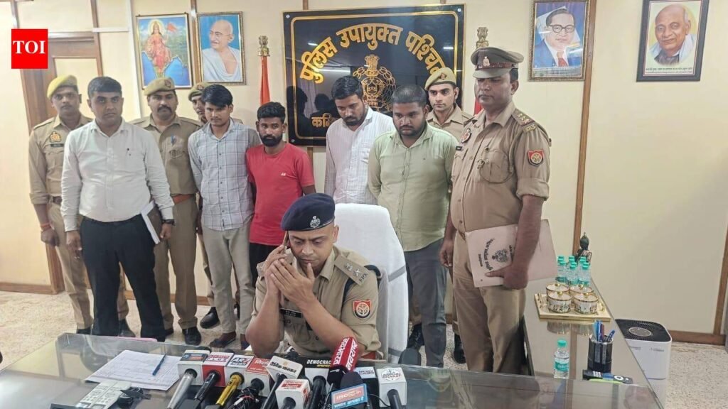 Rs 250cr cyber fraud network busted in Kanpur; 4 held | Kanpur News
