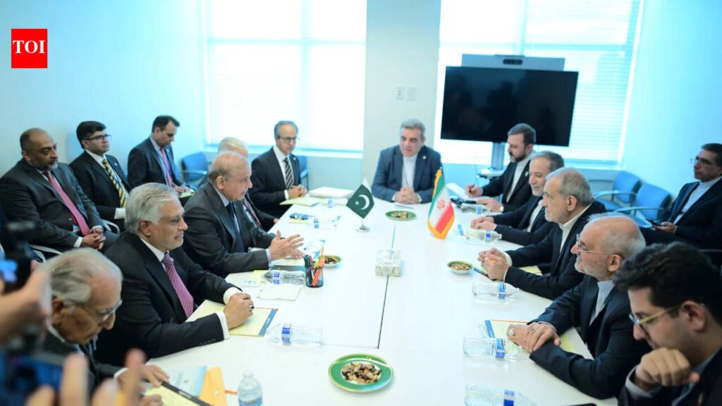 Shehbaz-Pezeshkian meet in New York, Pakistan pushes de-escalation, Islamabad MoU