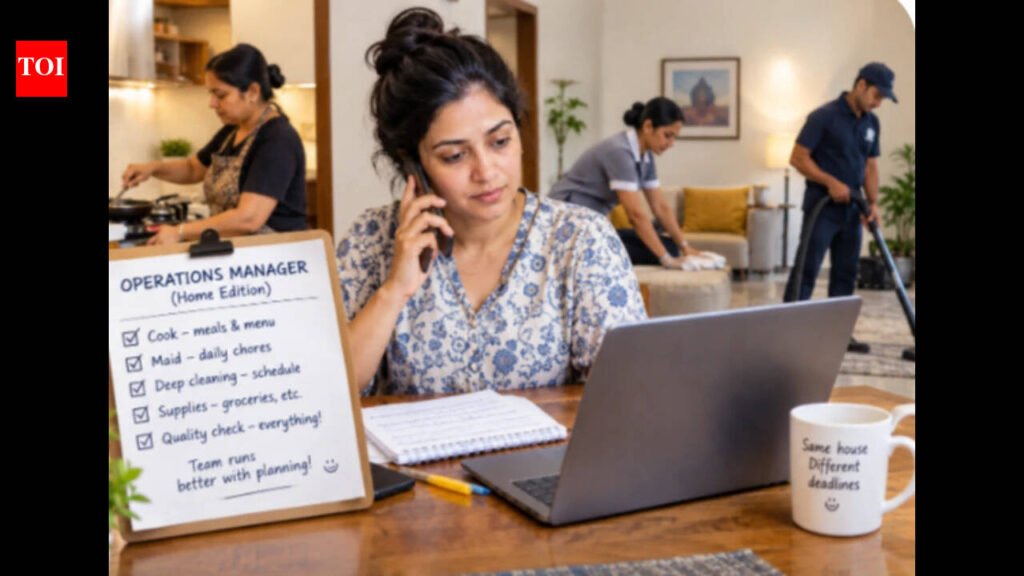 NRI man says wife in India turned into operations manager handling cook, maid and deep-cleaning service: Domestic help doesn’t mean zero effort