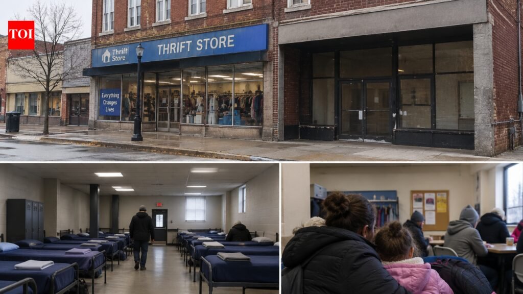 An Iowa rescue mission is closing its downtown thrift store and turning the retail floor into a 46-bed emergency shelter; the move will also free space for 25 beds for women and children